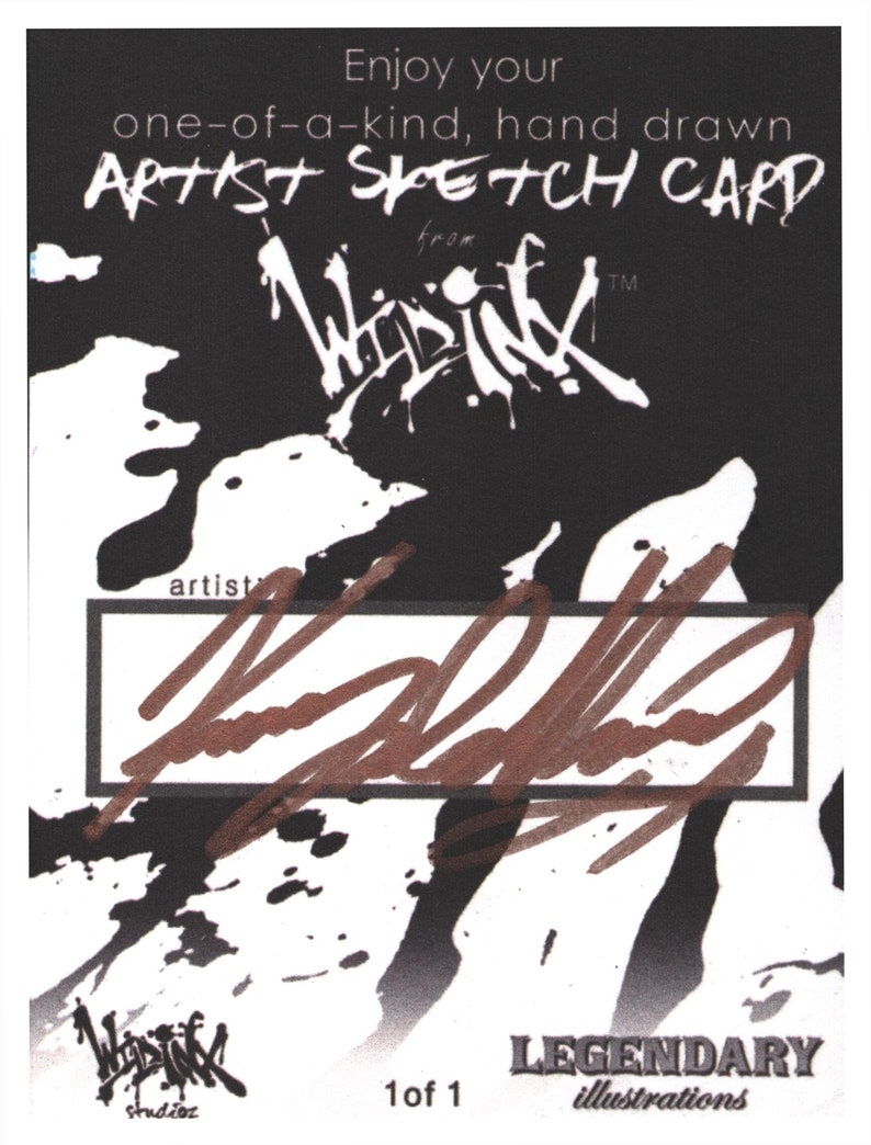Custom Sketch Cards Trading Card Size image 10