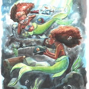 Custom watercolor paintings