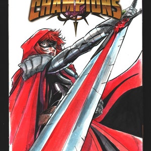 Comic Sketch Cover commissions image 1