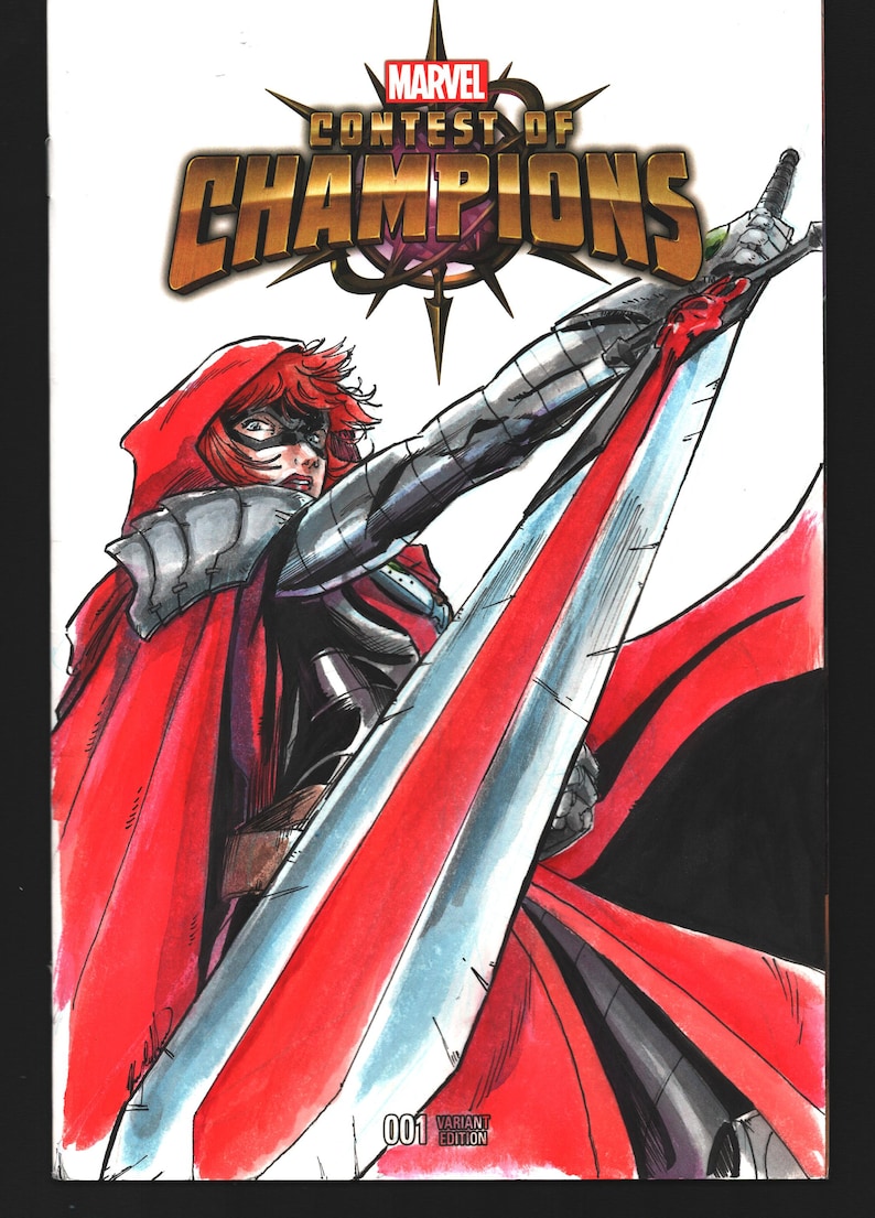 Comic Sketch Cover commissions image 1