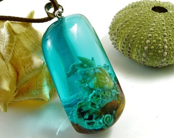 Resin & Shell Jewelry Necklace 5039-9 main image 1