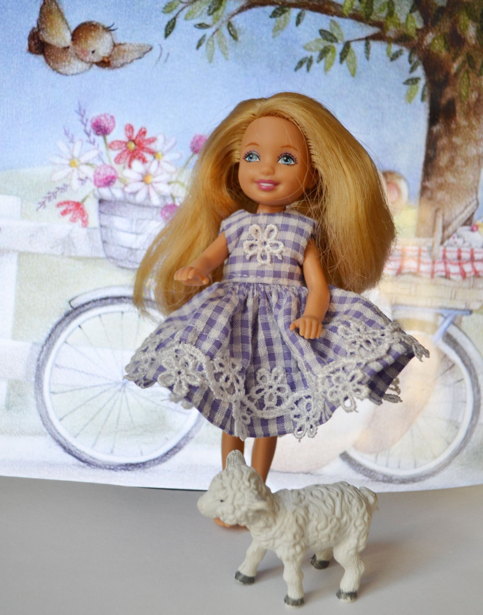 Dress for Barbie Chelsea Doll Etsy