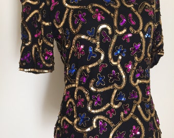 formal sequin tops