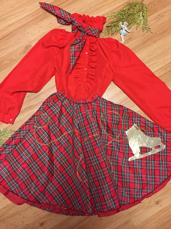 Poodle Skirt, Ice Skating Party, Figure Skating, P