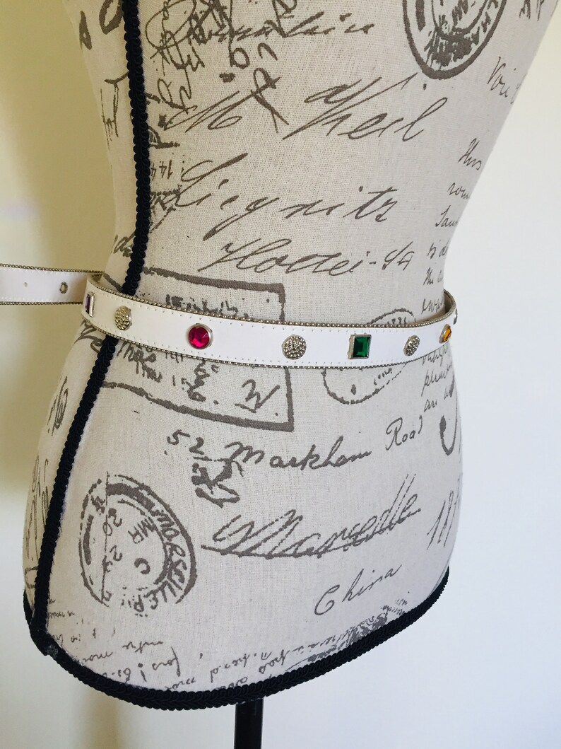 Belts Vintage Accessories On Sale Leather Belt Embellished Belt
