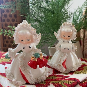 Vintage Weihnachten, Kerzenhalter, Holt Howard, Japan
