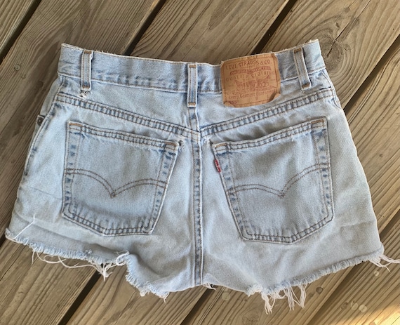 Levi 555 Shorts Cotton Shorts Cut off Shorts Denim - Etsy