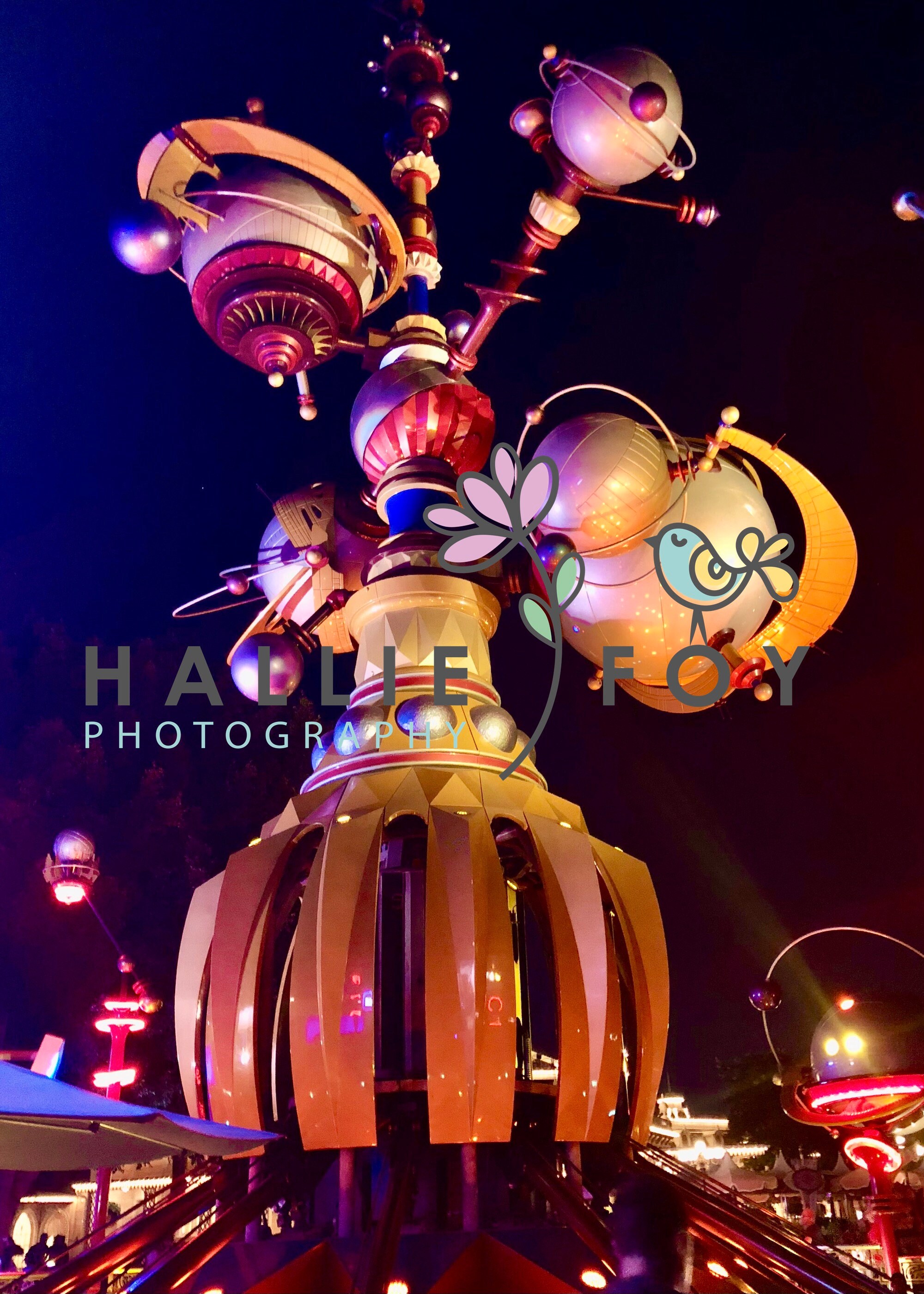 astro orbiter ride poster disneyland astro orbiter ride poster disneyland