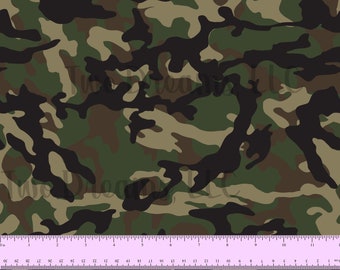 TAN KHAKI BROWN ARMY CAMOUFLAGE COTTON FABRIC 45"W SKIRT PANTS TABLE CLOTH TAN KHAKI BROWN ARMY CAMOUFLAGE COTTON FABRIC 45"W SKIRT PANTS TABLE CLOTH