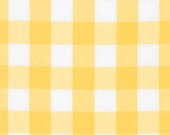 Sunflower Yellow Carolina Gingham Robert Kaufman 1 Inch Square Picnic Plaid Quilting Cotton 100 Cotton Fabric Gingham Fabric Plaid Cotton