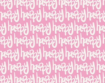 Happy Whisper AGF KNIT Floral Cotton Fabric Jersey Knit Art Gallery Fabrics Happy Fabric Stretch Fabric Bloom Montage in Light Knit Bloom