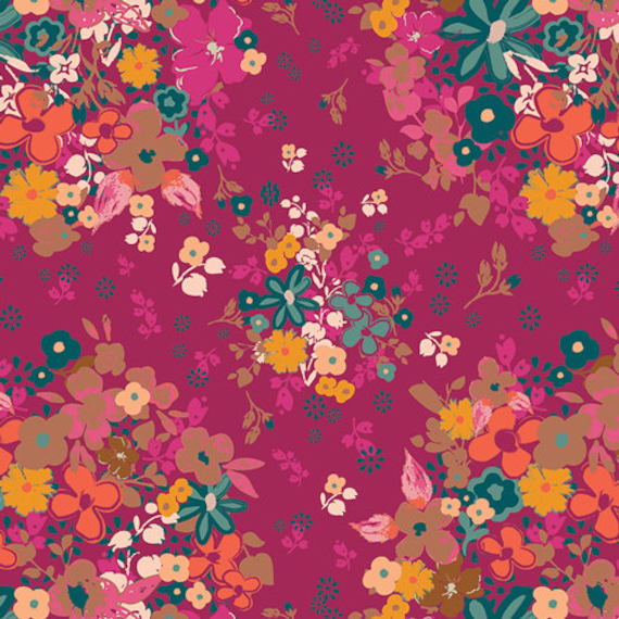 Femme Metale Boho PREMIUM COTTON Floral Art - Etsy España