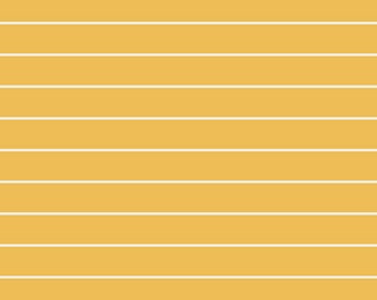 Striped Sleek Sun in Knit AGF KNIT Golden Yellow Stripes Cotton Spandex Fabric Jersey Art Yarn Dyed Stripes Knit Fabric Boy Striped Knit