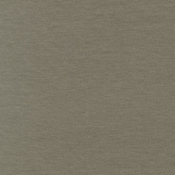 Taupe Robert Kaufman Laguna Jersey Taupe Tan Khaki Beige Cotton Spandex Stretch Jersey Solid Cotton Spandex Fabric Clothing Fabric