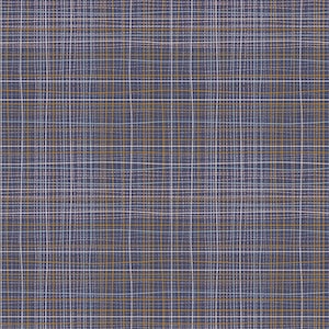 May include: A seamless pattern of thin, overlapping lines in shades of blue, white, and brown. The lines create a grid-like effect, resembling a woven fabric.