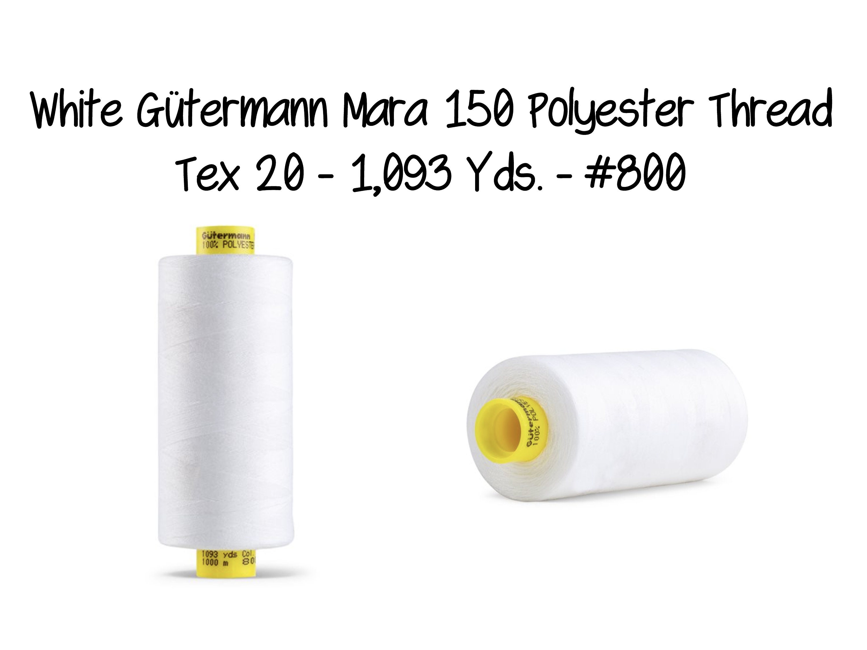 Hilo Gütermann Poliester Blanco - Ana Leal Patchwork