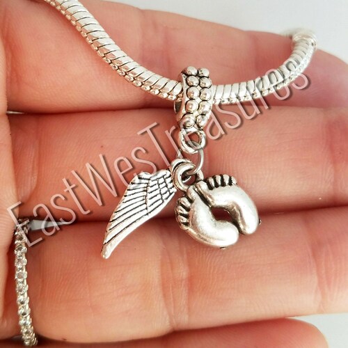 Twin Baby Infant Pregnancy Loss Charm 