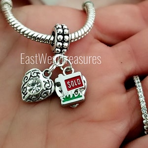 Real Estate Broker Agent Realtor jewelry gift, charm Bracelet necklace , Realtor Gift for Agent, Real Estate Gift for her women