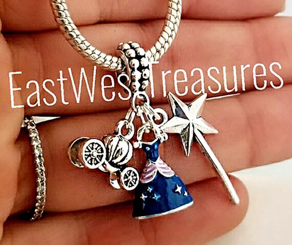 UK Seller Cinderella Princess Pumpkin Carriage Necklace Women Jewellery Gift
