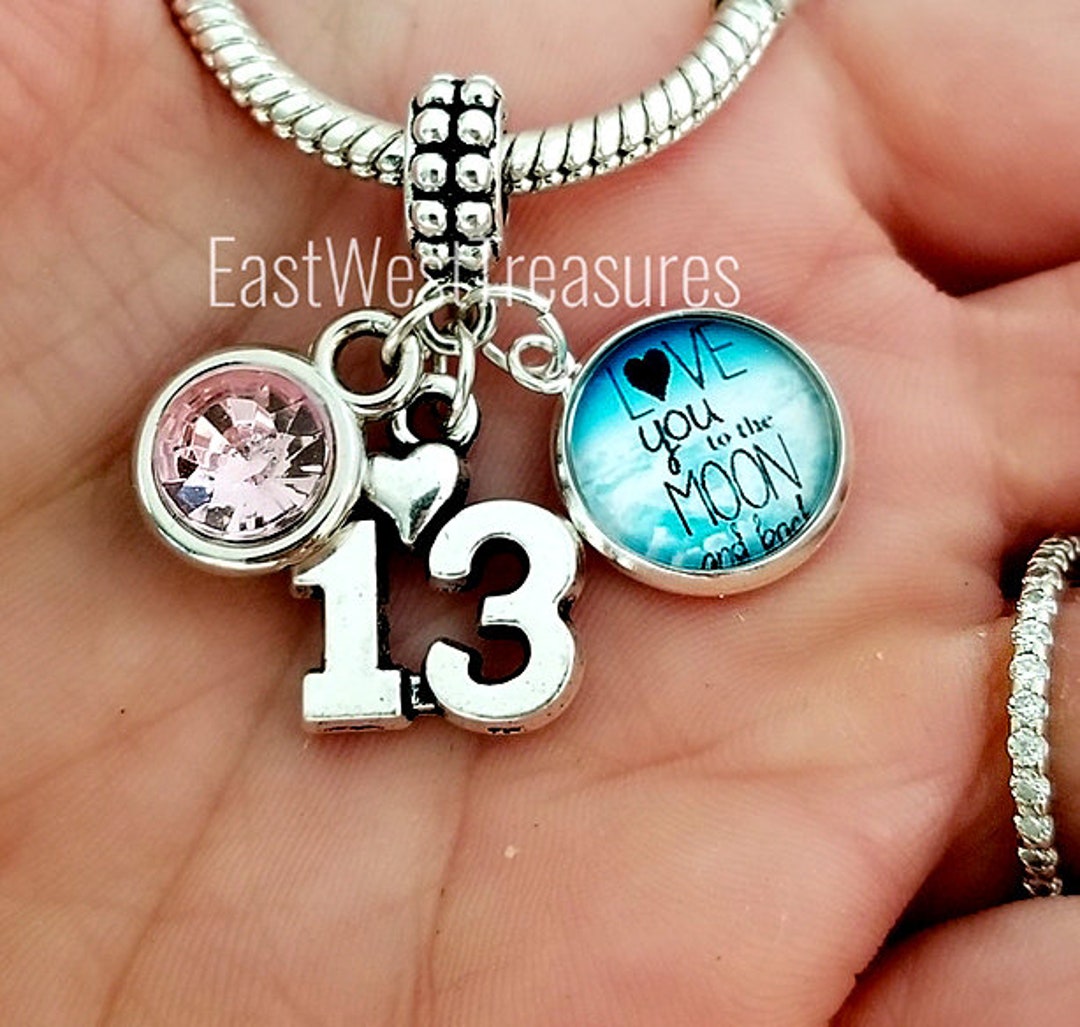 Personalised 21st Birthday Heart Necklace