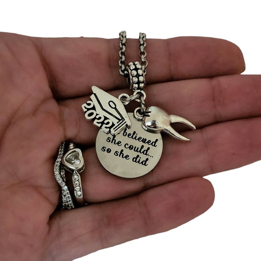 Dental School Graduation Gift 2023 2024 Dental Grad Charm Etsy