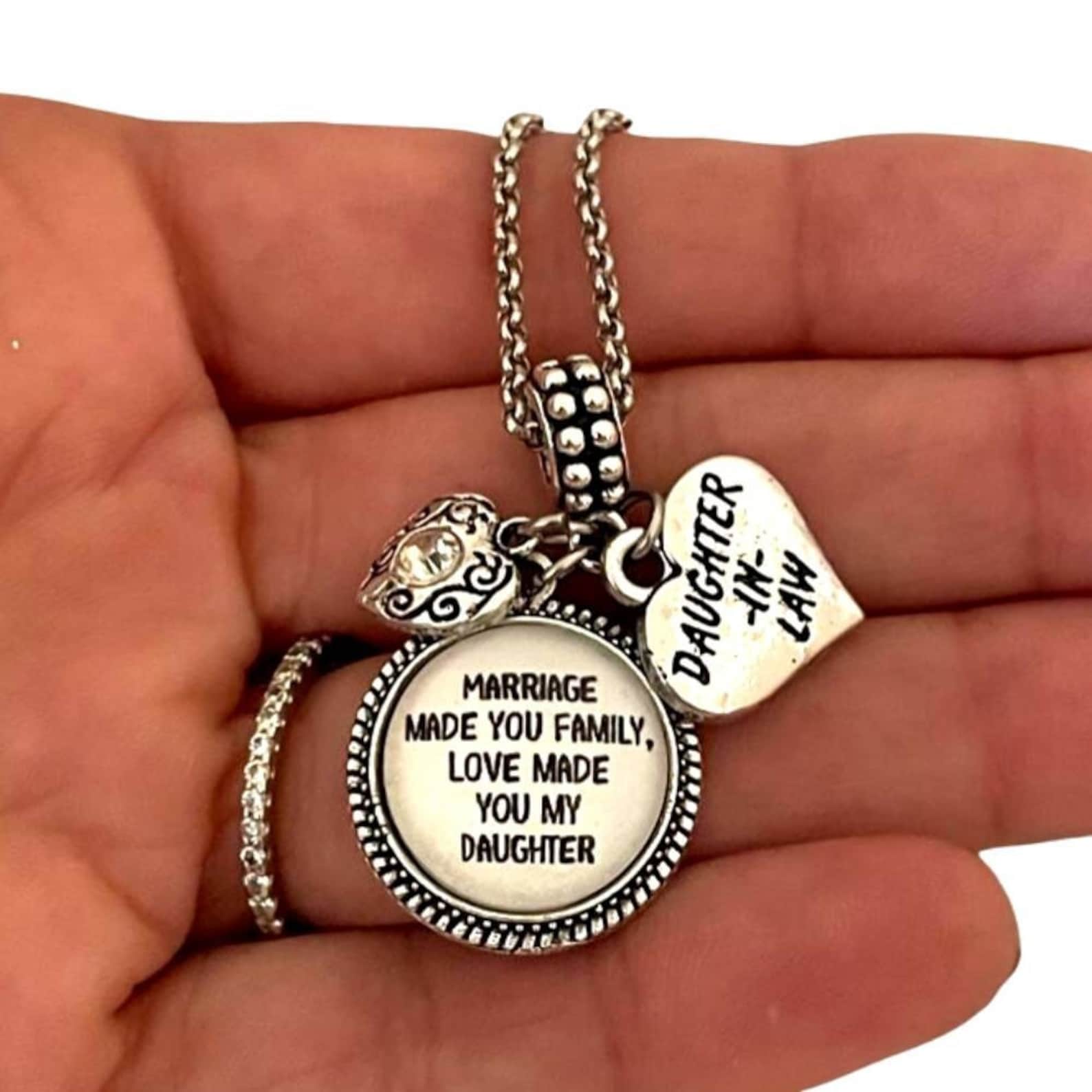 Gift for Daughter in Law From Mother in Law Charm Bracelet Etsy