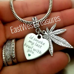 Stoner Gifts for men Women, pot Head gifts, Weed Cannabis Marijuana pot Leaf Charm Bracelet Necklace Purse Bag Chain Charm Keychain