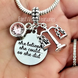 Personalized Scales of Justice Law Charm bracelet Necklace Keychain gift for Women Lawyer Attorney Paralegal Graduation gifts