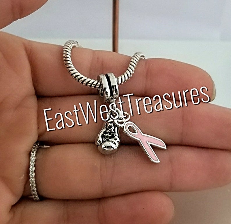 Fight Breast Cancer Pink Ribbon Awareness Boxing Gloves Etsy