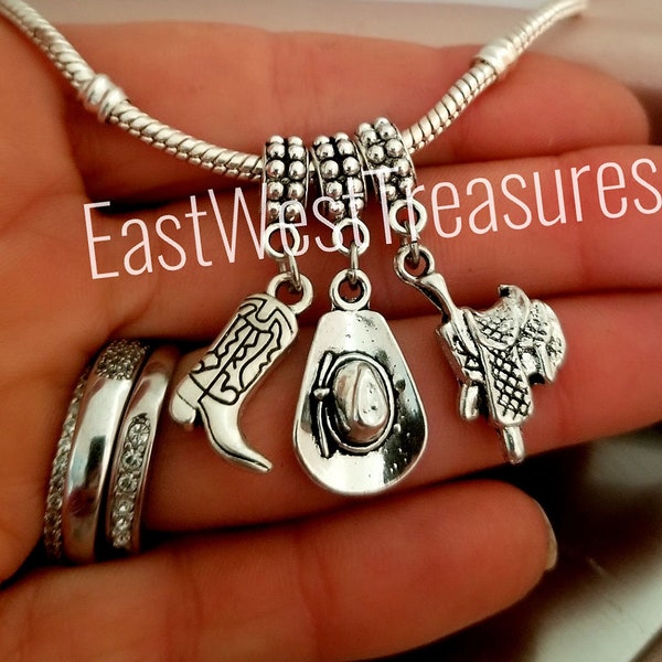 Western Saddle Charm Etsy