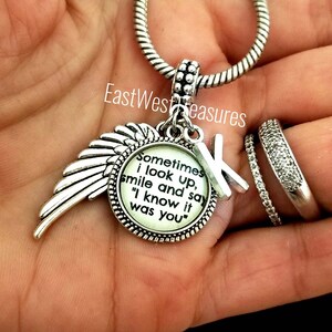 Angel Wing Memorial Bereavement Jewelry Condolence Sympathy Charm Bracelet Necklace Keychain Gift for Grieving a Loss
