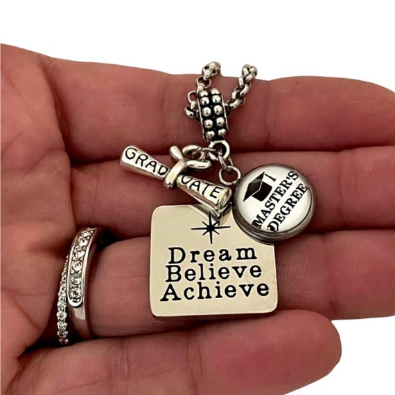 AKA Degreed Charm Necklace | Alpha Kappa Alpha Sorority Gifts