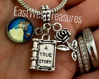 Belle Pandora Charm - Etsy