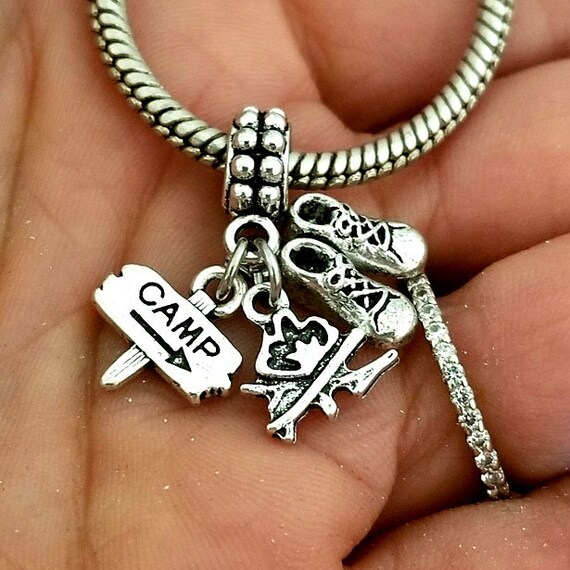 Camping Hiking Jewelry Gift Camp charm For Pandora Charm Etsy