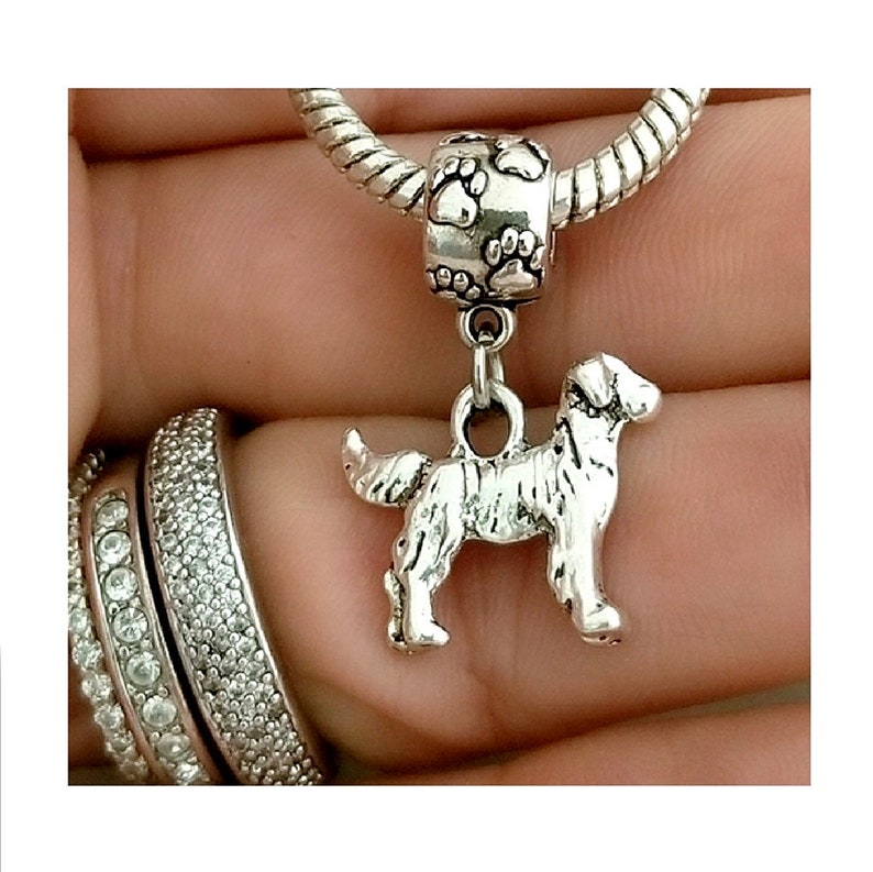 Golden Retriever Jewelry Labrador dog Charm Bracelet Pendant Etsy