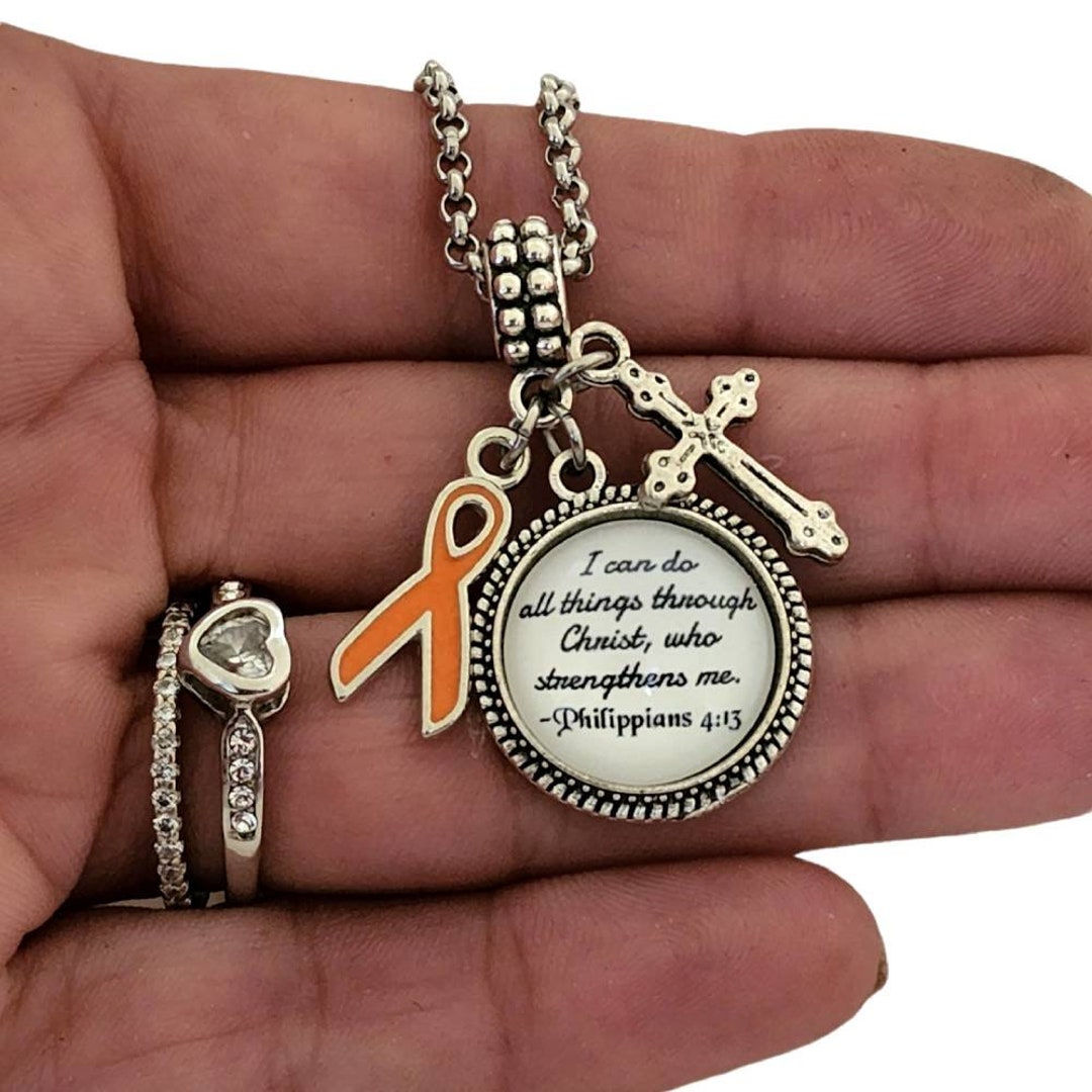 Leukemia MS Multiple Sclerosis Kidney Cancer Orange Ribbon Awareness ...