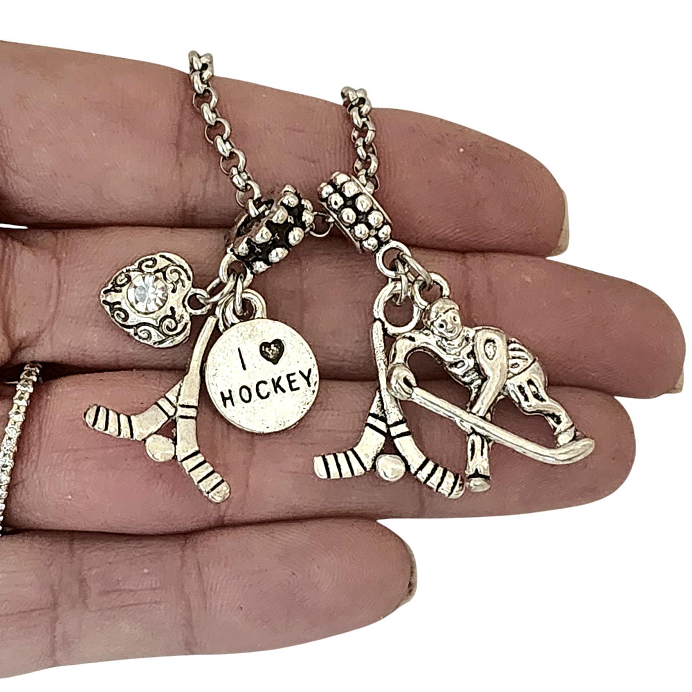 Ice Hockey Pandora Charm