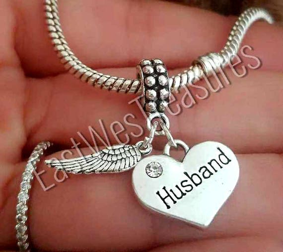 memorial jewelry for loss of husband