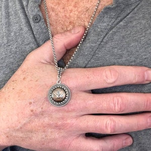 Greek Sparta spartan shield pendant Necklace for Greek Roman Warrior men women
