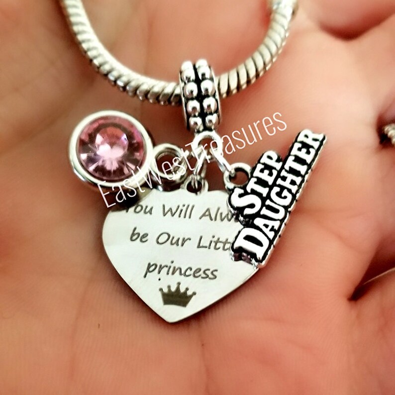 step daughter charm bracelet
