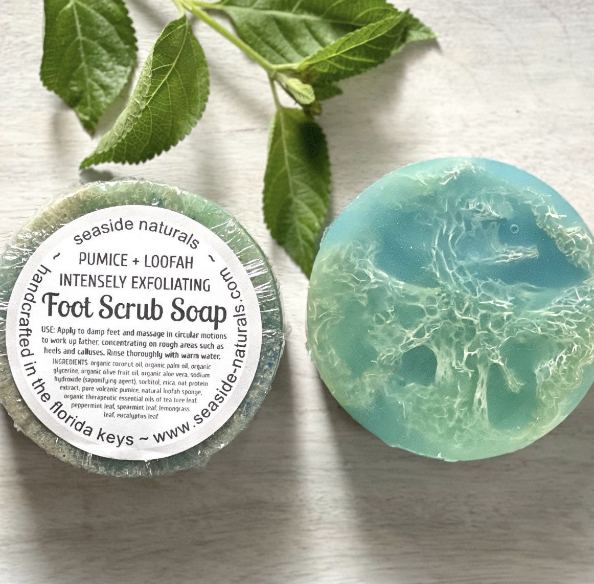 Amber Bath - Peppermint Pumice Glycerin Soap