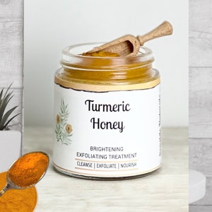 Turmeric Honey Face Polishing Mask with Sea Buckthorn for a Youthful Glow