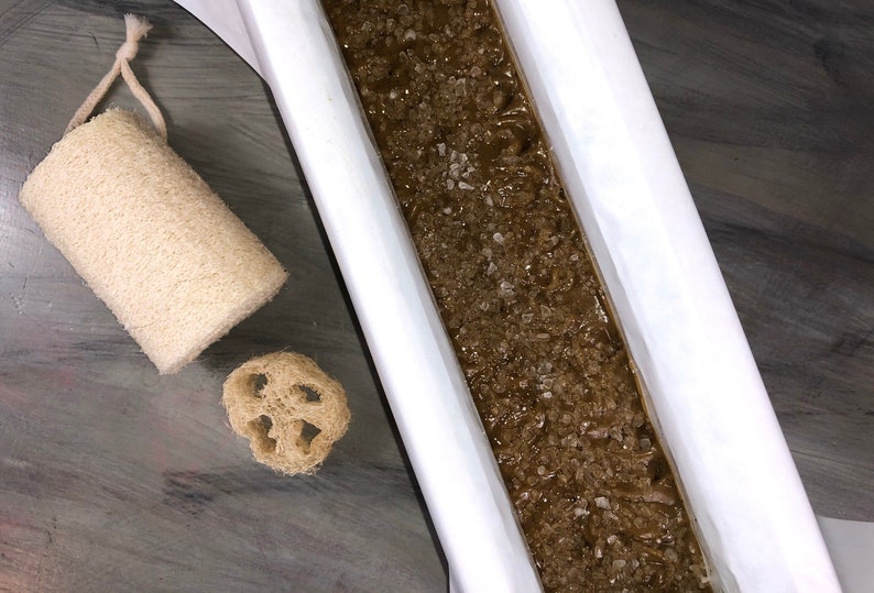 Arabica Coffee & Vanilla Soap Infused with Clove, All Natural Coffee Scrub Soap for Smoother Skin, Coffeeholic image 9