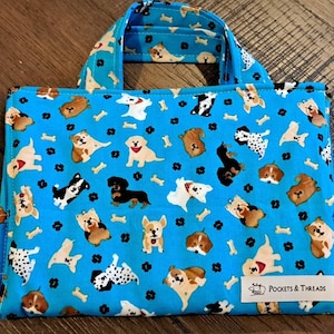 Cute Dogs Portfolio, Coloring Kit, Crayon Caddy, Coloring Case...includes Crayons, Activity Book and Stickers w/ ALL Orders!!!