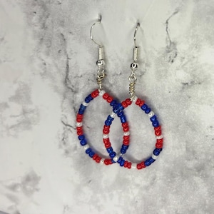 Handmade Buffalo Bills Earrings