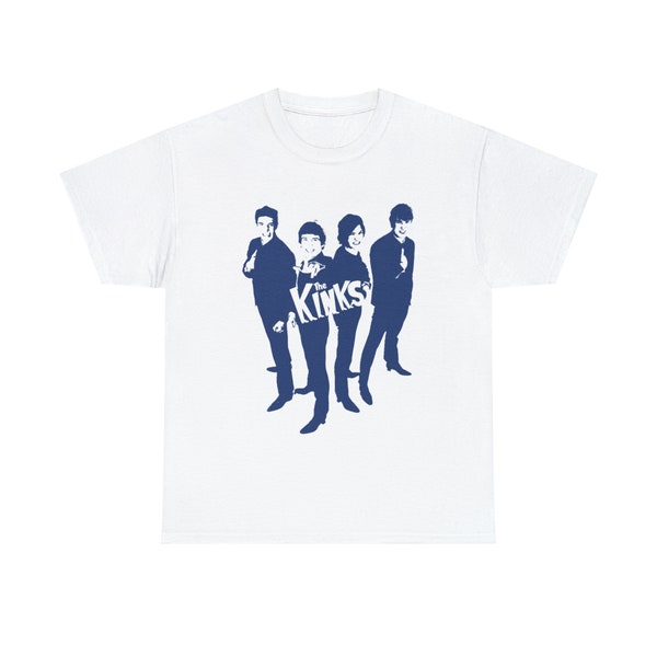 The Kinks |  Retro |  Unisex Heavy Cotton Tee | Vintage Kinks | Unisex T shirt | retro | vintage tee