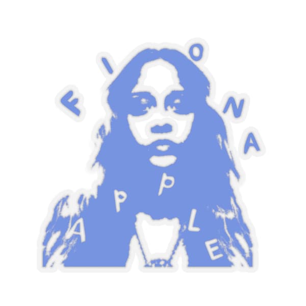 transparent Kiss-Cut Fiona Apple Stickers | Fiona Apple computer stickers | Fiona Apple | Fiona Apple Fans