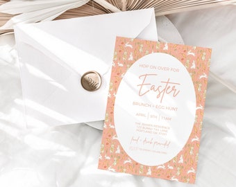 Easter Brunch & Egg Hunt Invitation (Digital Download)
