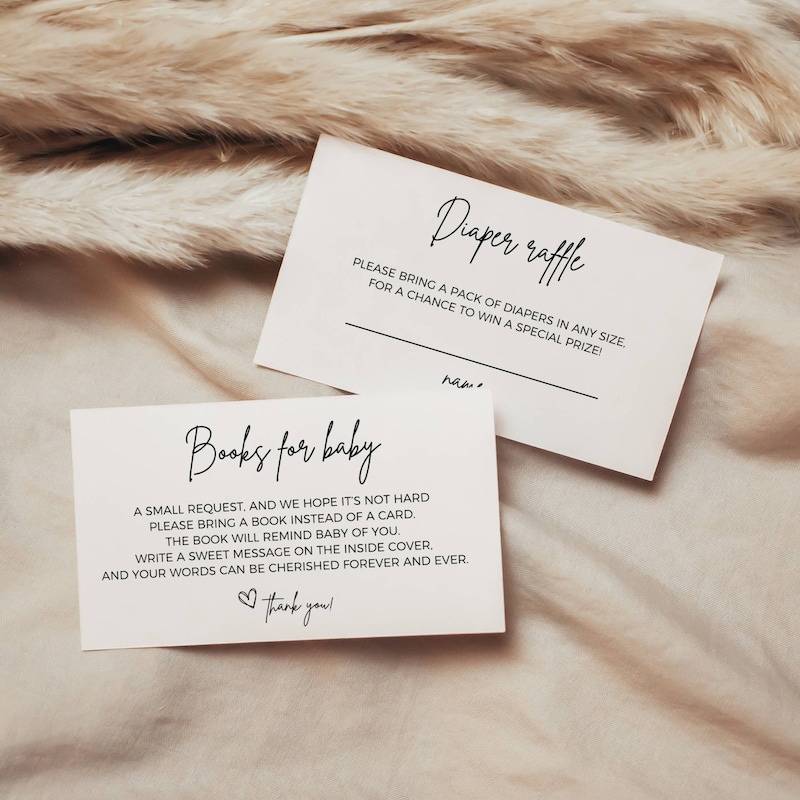Registry Raffle Registry Raffle Cards - Etsy