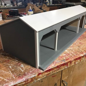 Gray and White Pole Sheds